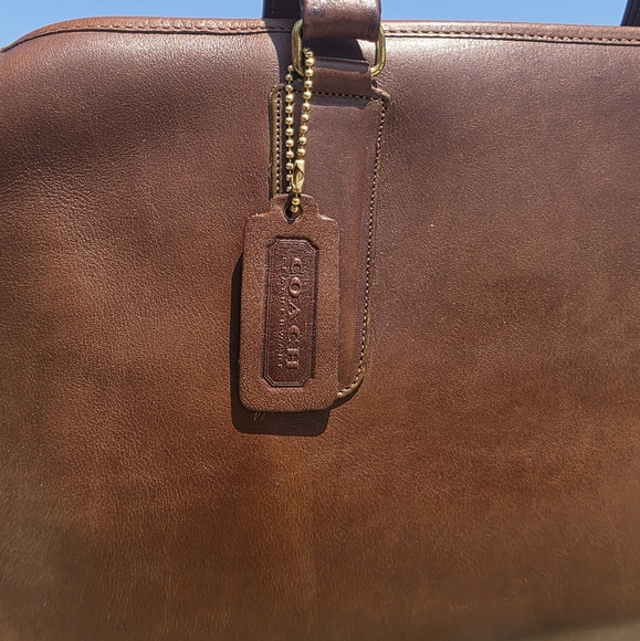 Vintage Coach Slim Satchel Standard, Original NYC Factory - Picture 11 of 16